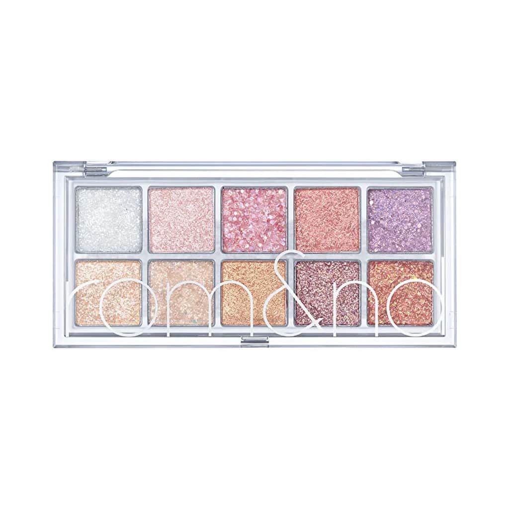 rom&amp;nd Better Than Palette 00 Licht &amp; Glitzer Lidschatten Set
