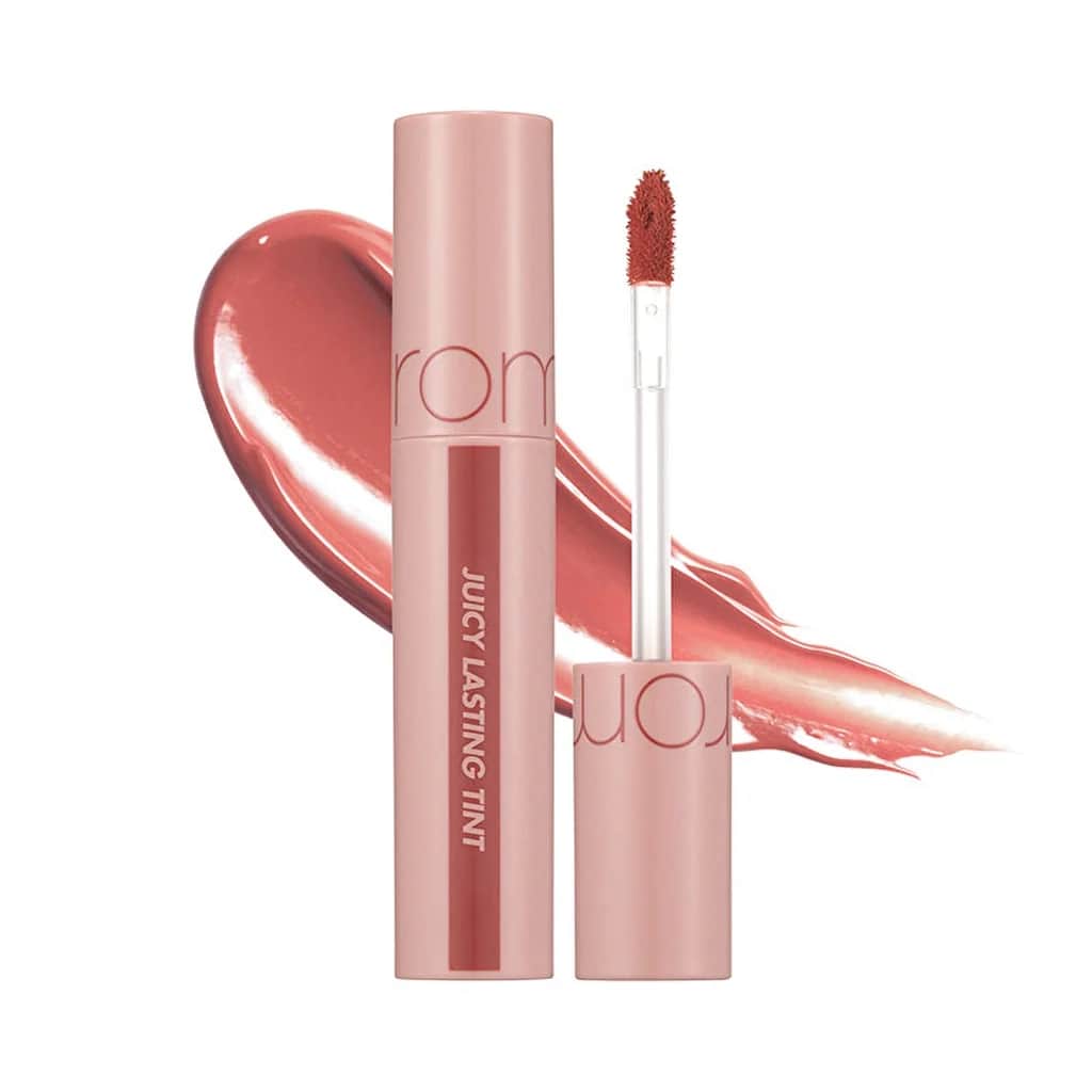 rom&amp;nd Bare Juicy Lasting Tint Lip Gloss 23 Nucadamia Shine