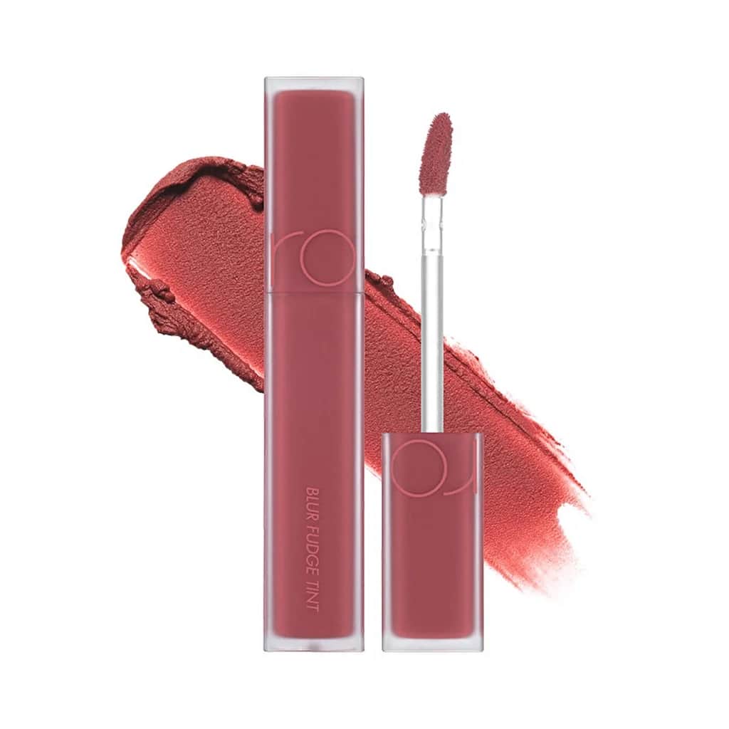 rom&amp;nd Blur Fudge Tint Liquid Matte Lippenstift 02 Rosiental