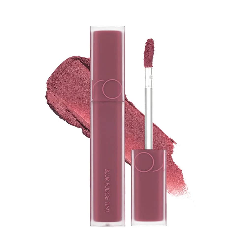 rom&amp;nd Blur Fudge Tint Liquid Matte Lippenstift 06 Mauvish Velvet