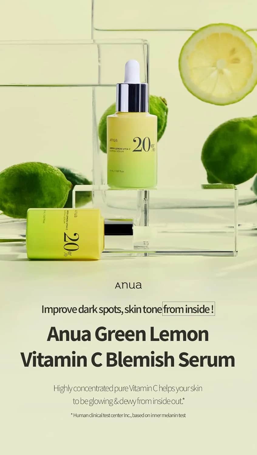 Green Lemon Vita C Hautfehler Serum für alle Geschlechter, 20 ml von Green Lemon