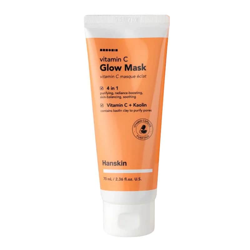Hanskin Vitamin C Glow Maske - Aufhellende Gesichtsmaske 70 ml