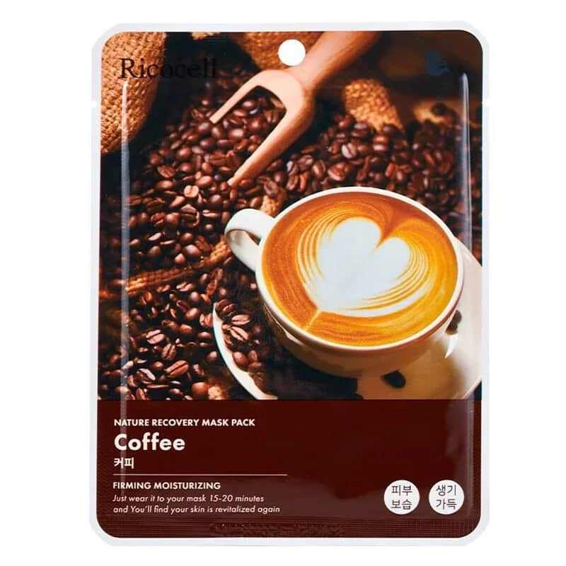 Ricocell Kaffee Natur Erholungsmaske Packung - 23g