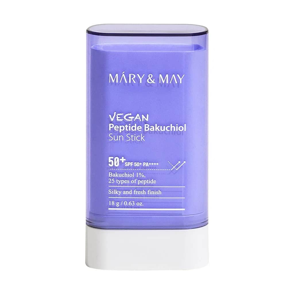 Mary May Vegan Peptid Bakuchiol Sonnenstick SPF 50+ 18g
