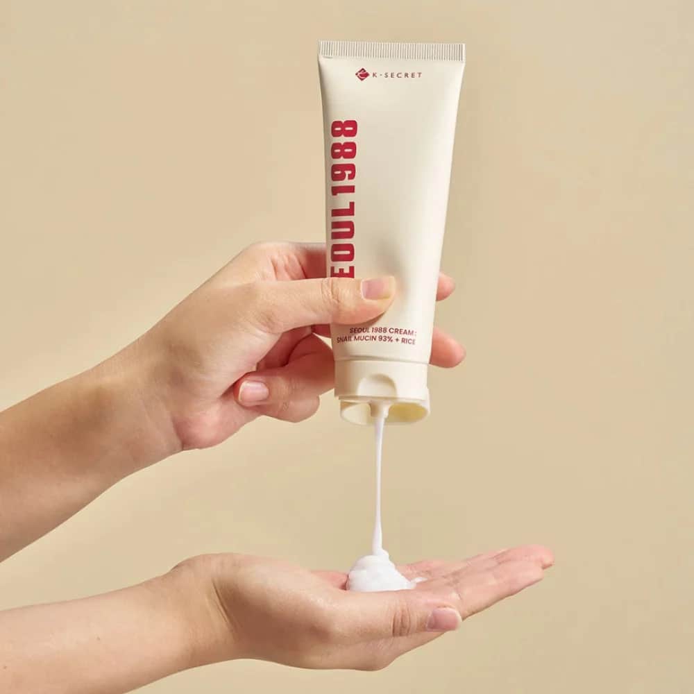 93% Schnecken- und Reisextrakt-Creme 1988 - von K Secret 100ml