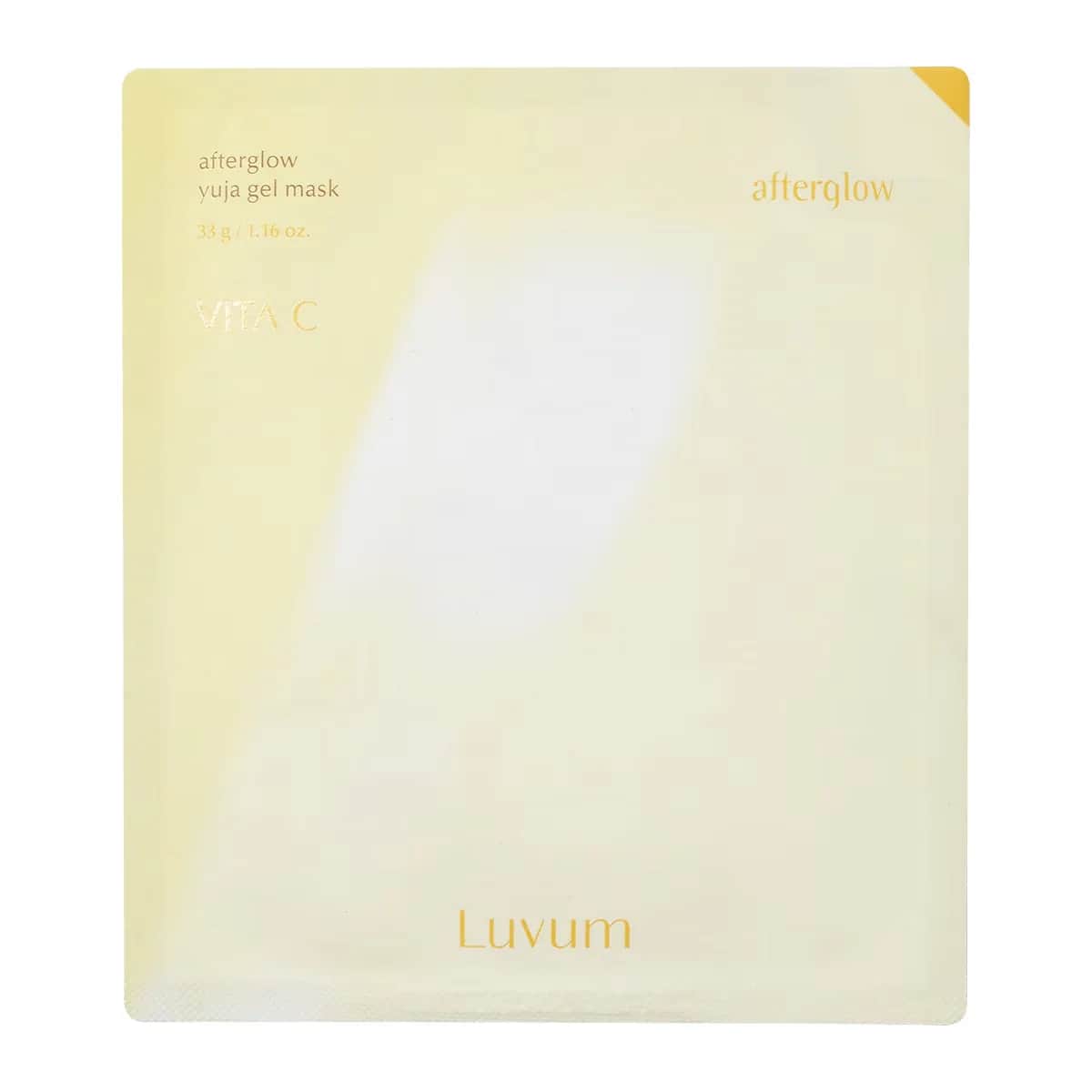 Luvum Afterglow Yuja Gel Maske