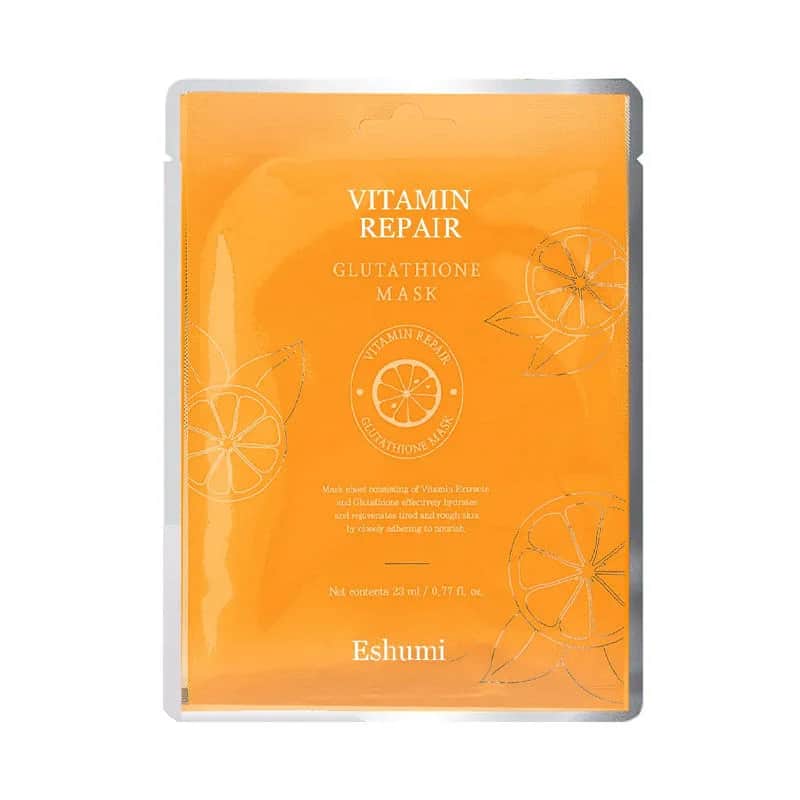 Eshumi Glutathione Vitamin Reparaturmaske - 23 ml