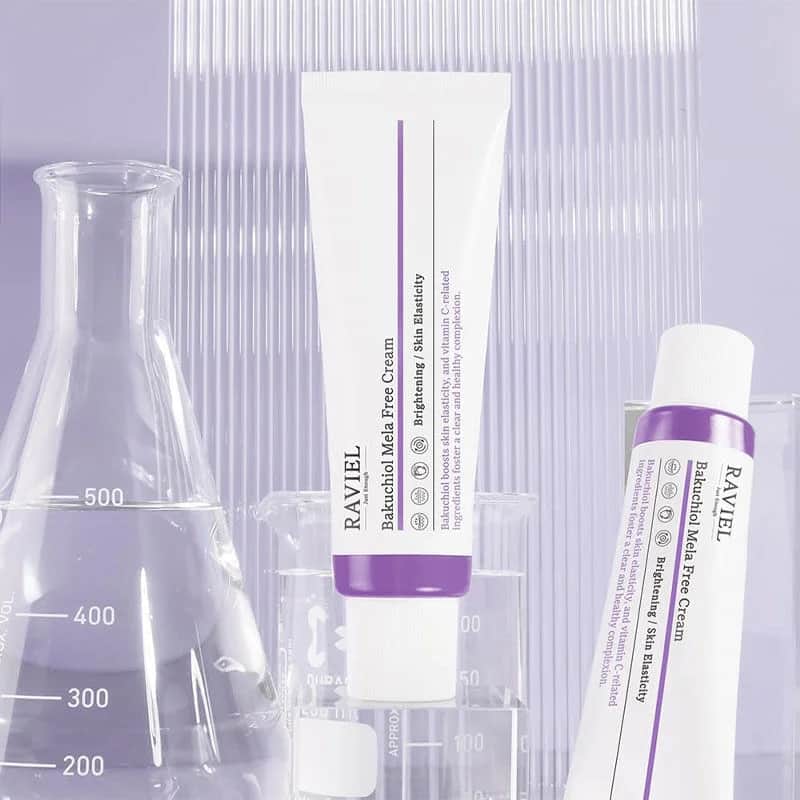 Raviel Bakuchiol Mela Free Creme 2x50ml
