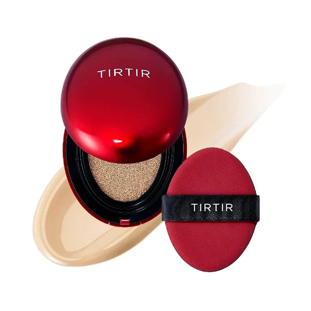 Korean Foundation Rote Cushion Cool Ivory Creme 4,5g N°21C von TIR TIR