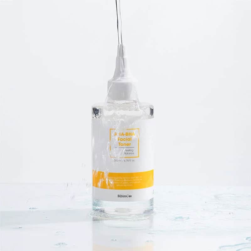 Bibimcos AHA-BHA Peeling Gesichtswasser 200ml