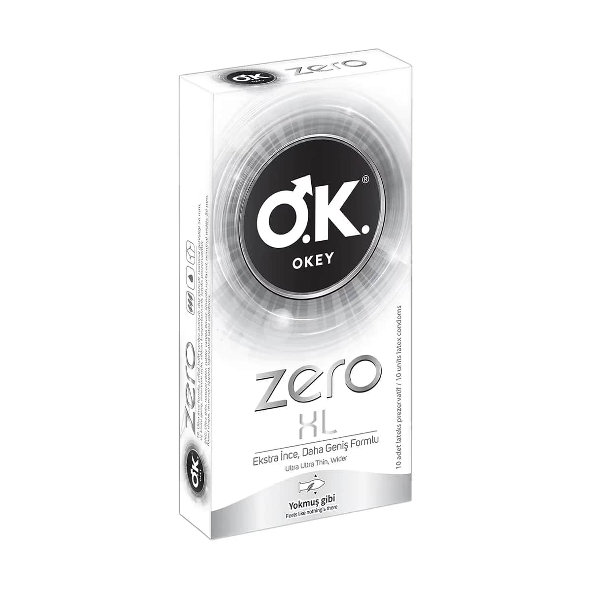 Okey Zero XL Latex Kondome 10er Pack