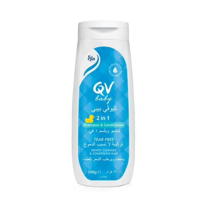 QV Baby Shampoo und Conditioner 2 in 1 500g von QV