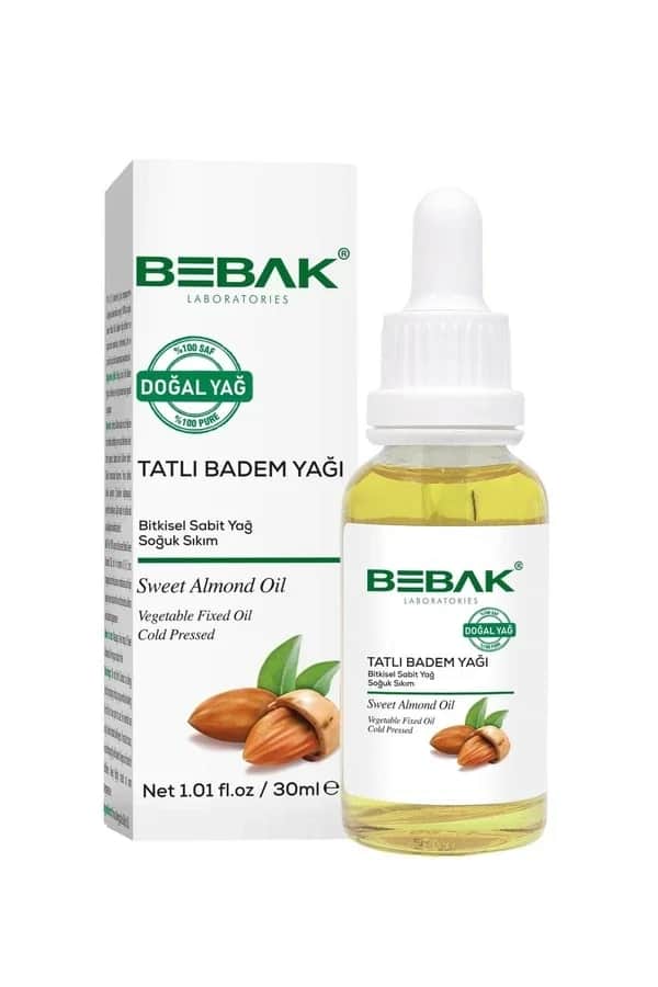 Bebak 100% reines Süßmandelöl 30ml