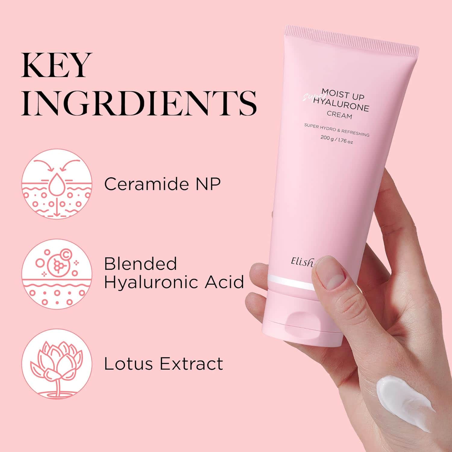 Eilishakoy Hyaluronic Skin Cream - 200g - 5