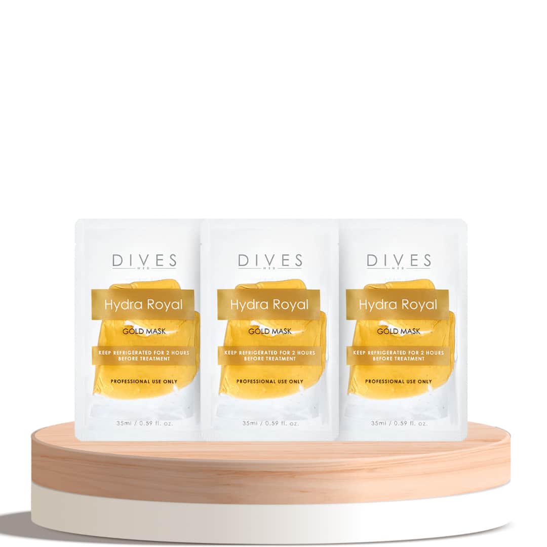 Three Products Royal Hydra Gold Mask with Natural Collagen from Davis 35 ml - 1