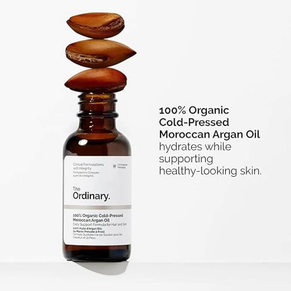 100% Organic Moroccan Argan Oil Cold Pressed by The Ordinary, 30ml - 2