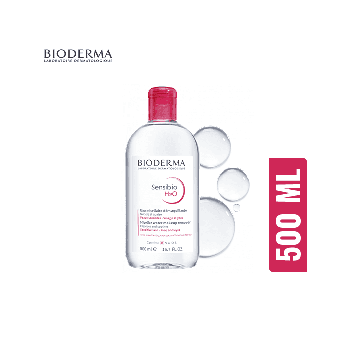 Bioderma Sensibio H2 o Face And Make-up Remover 500 ml - 3