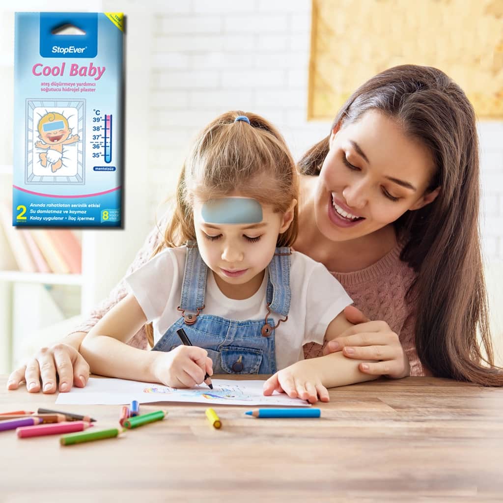 Stopever Cool Baby Fever Reducing Cooling Hydrogel Plaster - 2