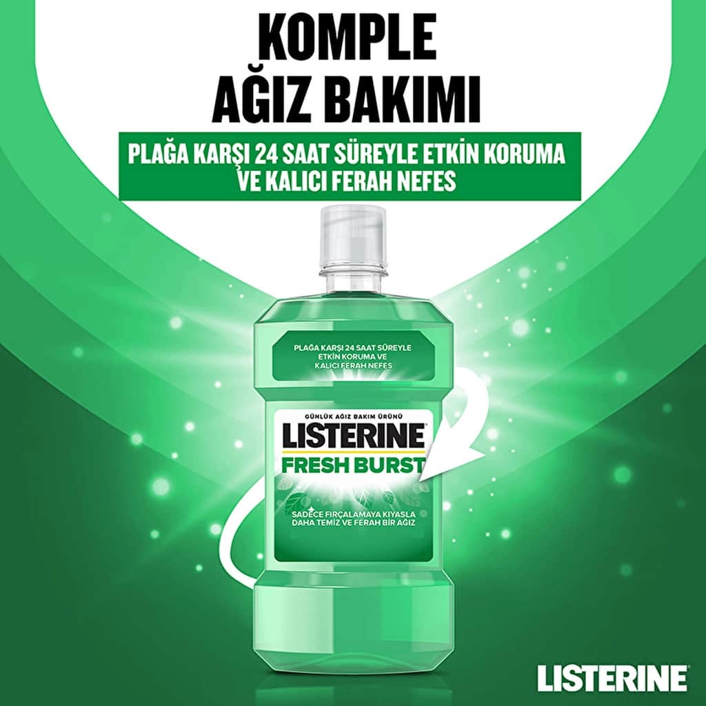 Listerine Fresh Burst Oral Care Product 500 ml - 3