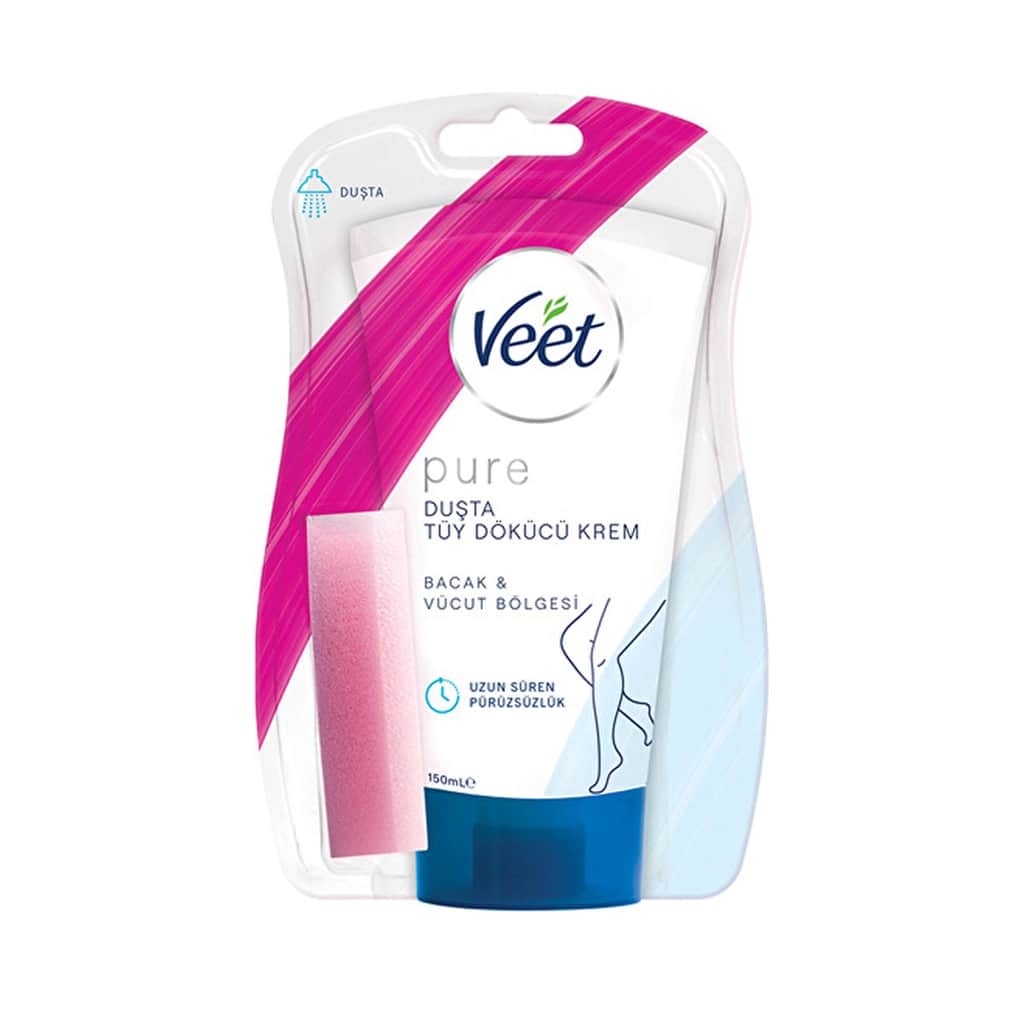 Veet Pure In-shower Hair Removal Cream Sensitive Skin 150 ml - 2
