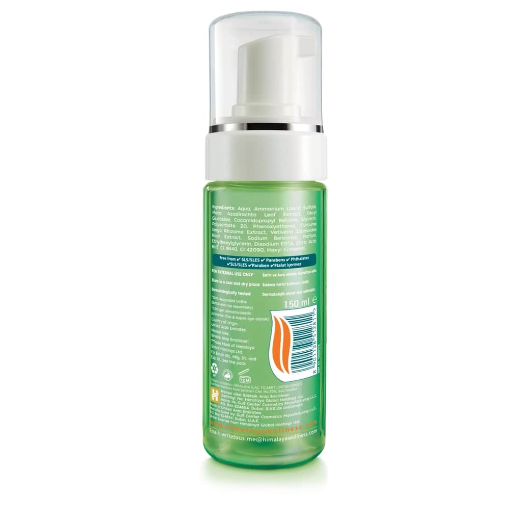Himalaya Neem Purifying Facial Cleansing Foam 75 ml - 3