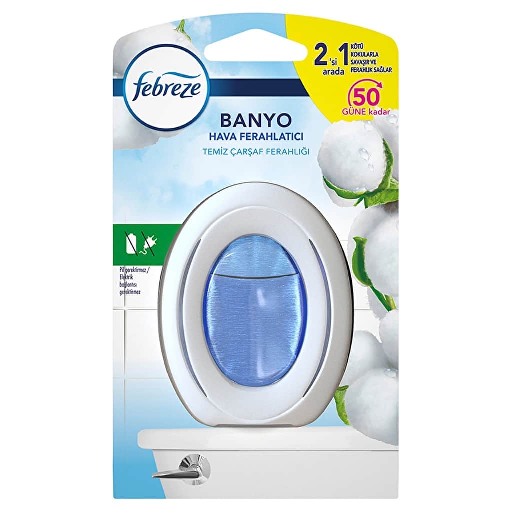 Febreze Bathroom Freshener Clean Linen Freshness 7.5 ml - 2