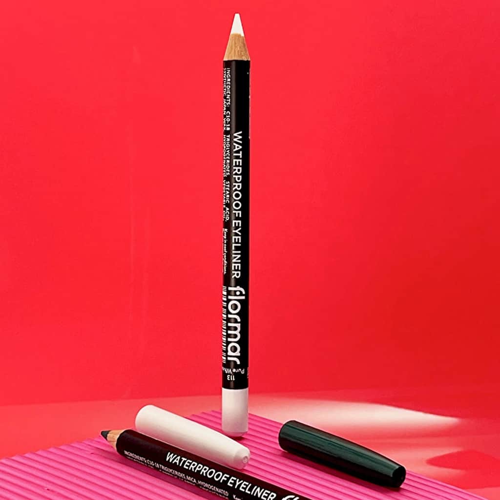 Flormar Waterproof Eyeliner 113 pure White - 6