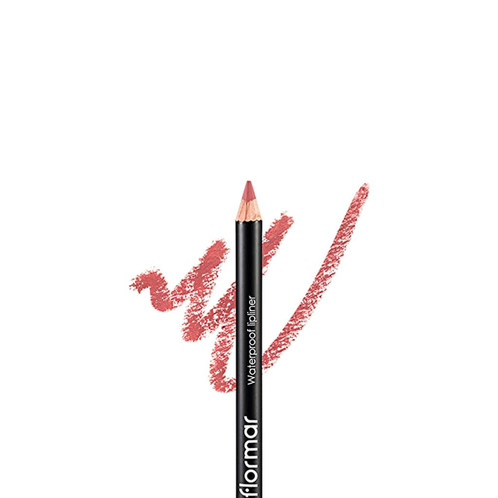 Flormar Waterproof And Intensely Pigmented Matte Lip Pencil 229 tender Cream - 4