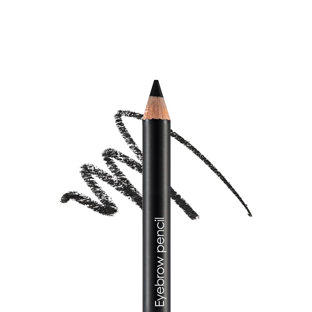 Flormar Soft Tip And Blending Brush Eyebrow Pencil 404 black - 3
