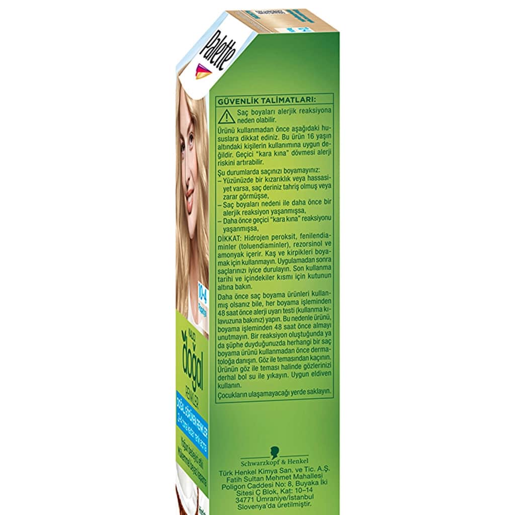 Palette Permanent Natural Colors Hair Dye 10-4 daisy - 5