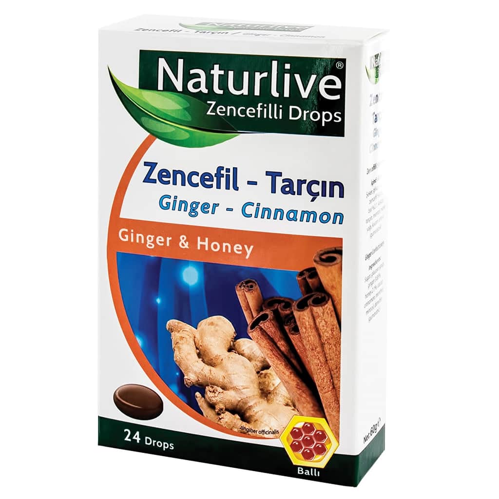Naturlive Ginger Cinnamon 24 candy - 1