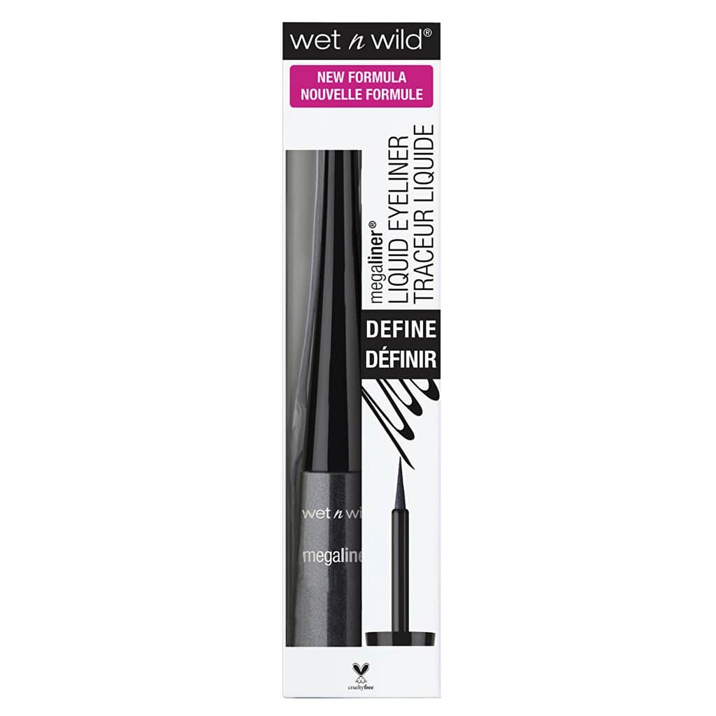 Wet N Wild Megaliner Liquid Eyeliner Black - 3