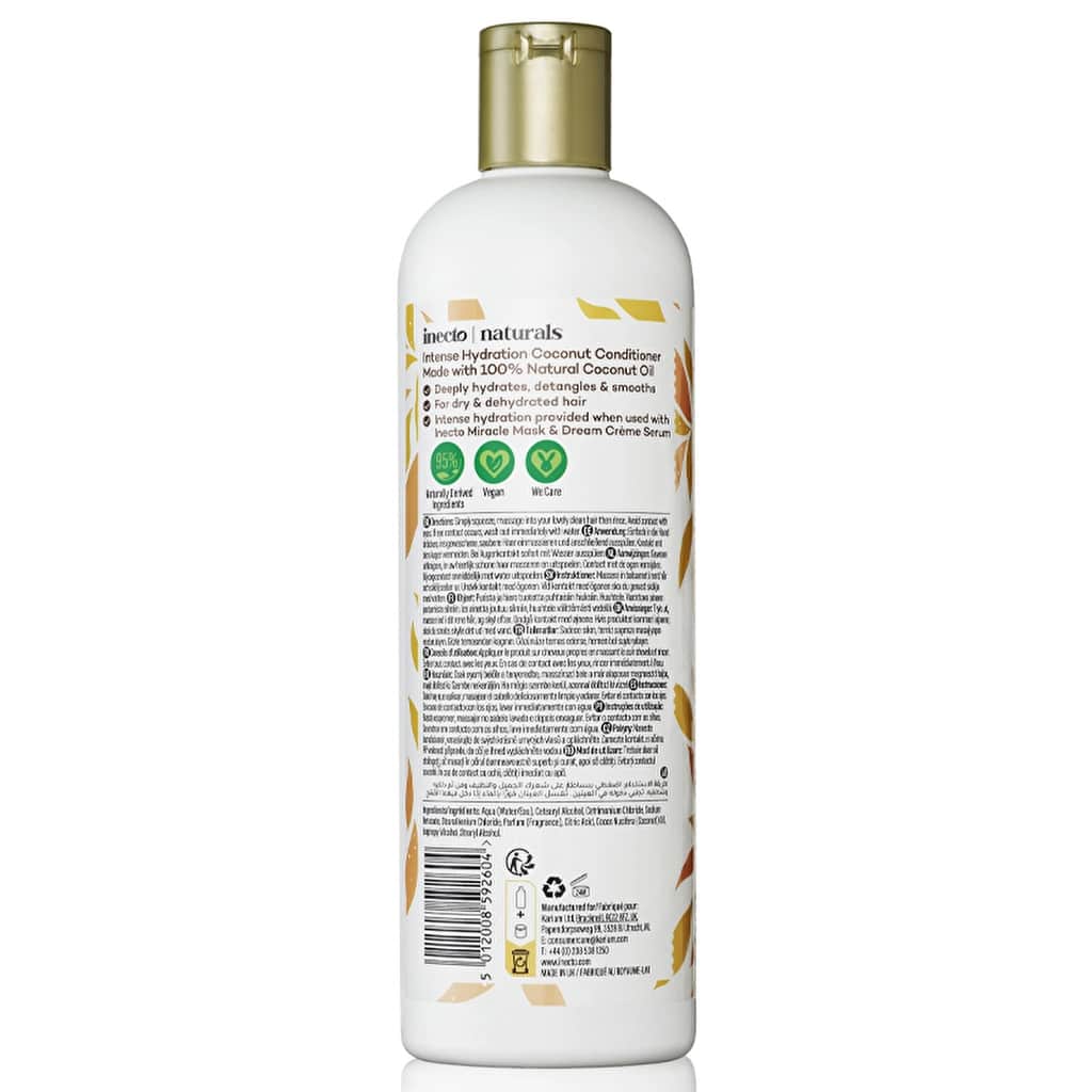 Inecto Coconut Oil Hair Care Cream 500 ml - 2