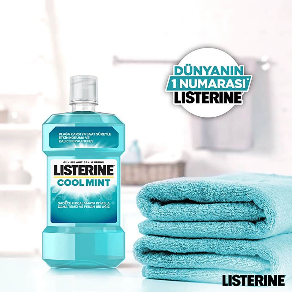 Listerine Cool Mint Mouthwash 1000 ml - 5