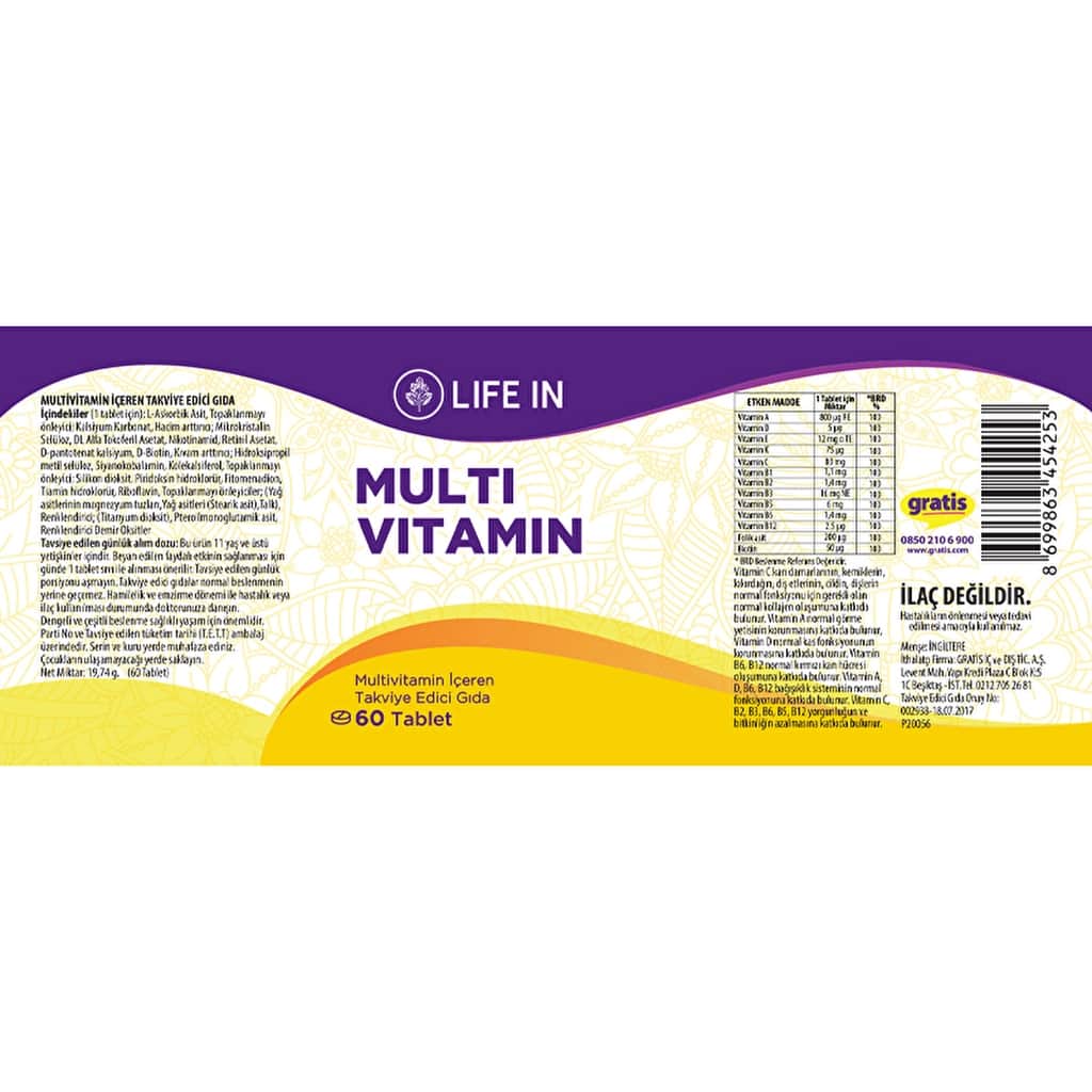 Life In Multivitamin Tablet - 2