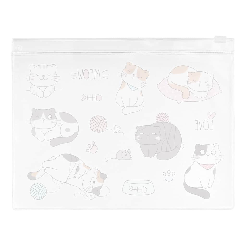Eklips Transparent Mixed Pattern Makeup Bag (assorted) - 2