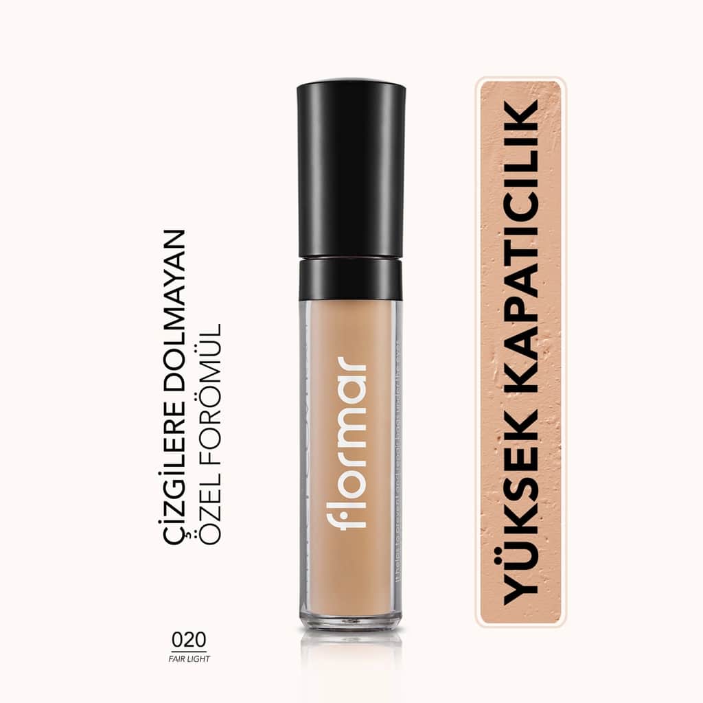 Flormar Perfect Coverage Lightweight Concealer 020 fair/light: Warm Undertone - 1