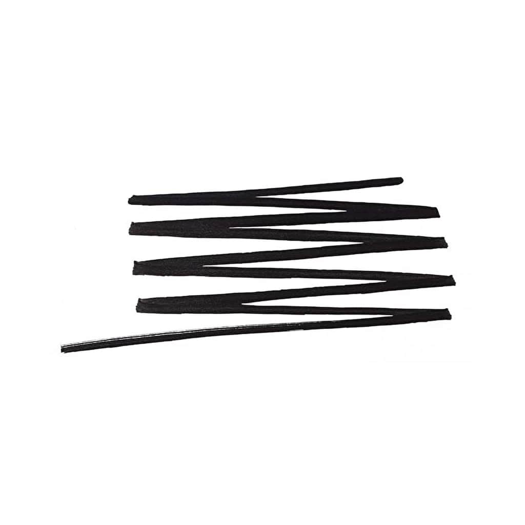 Flormar Ultra Thin Fine Felt Tip Matte Pencil Eyeliner 001 black - 3