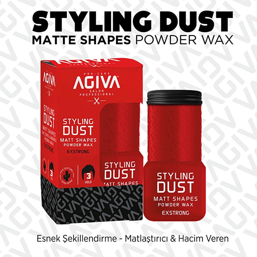 Agiva Extra Strong Styling 03 powder Wax 20 gr - 2
