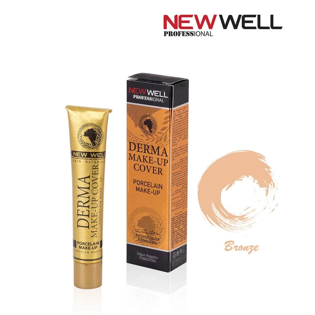 New Well Derma Cover Foundation 02 bronze - 4