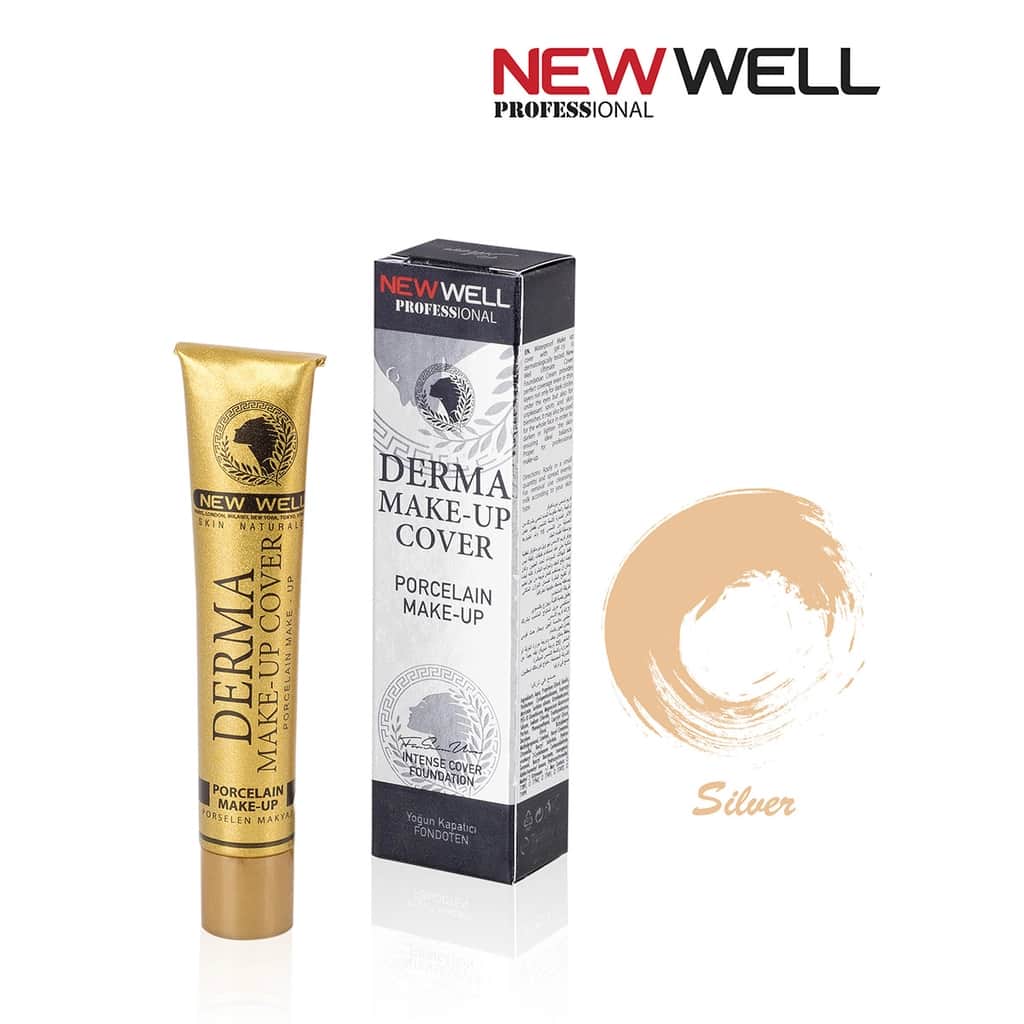 New Well Derma Cover Foundation 03 silver - 4
