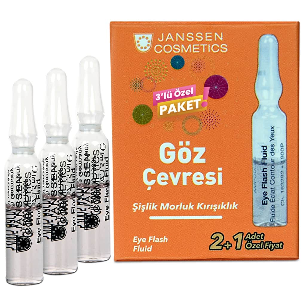 Janssen Cosmetics Eye Contour Anti-wrinkle Ampoule 3 pack - 1