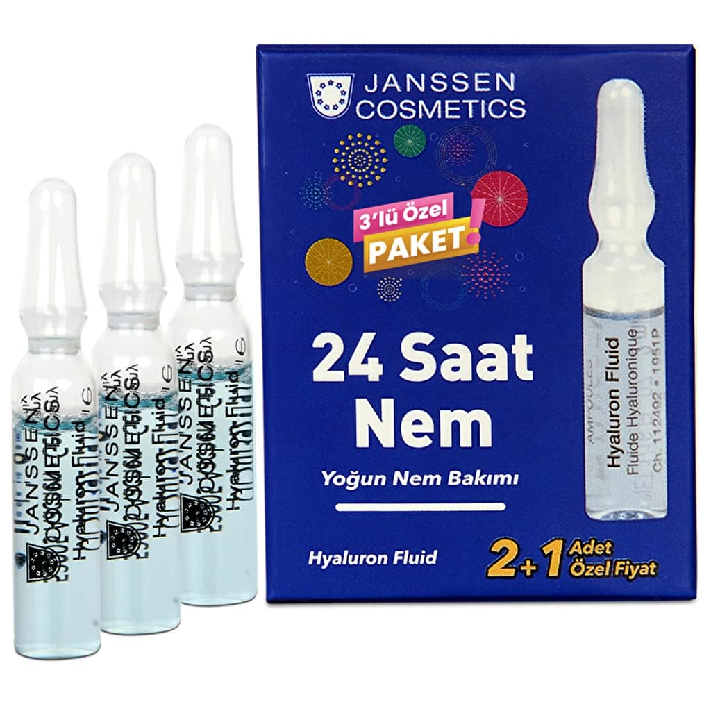 Janssen Cosmetics High Moisture Helping Ampoule 3-Pack - 1