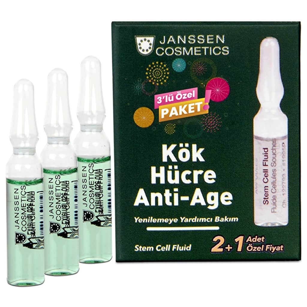 Janssen Cosmetics Stem Cell Anti-age Ampoule 3 pack - 1