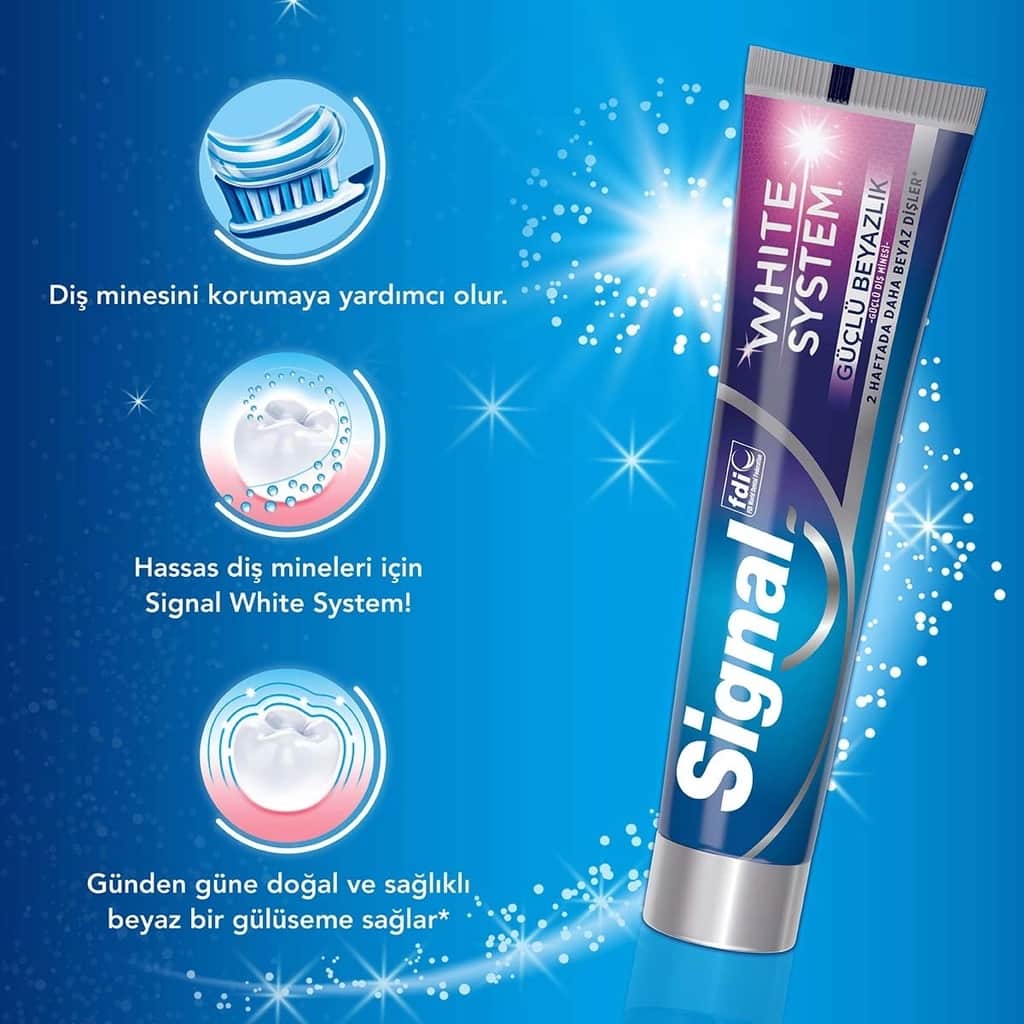 Signal White System Strong Whitening Toothpaste 75 ml - 5