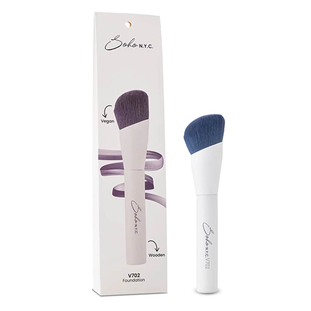 Soho N.y.c. Vegan Drop Foundation Makeup Brush V702 - 1