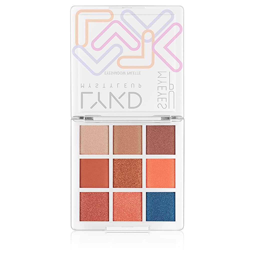 Lykd 9 pcs Eyeshadow Palette 250 sunset Glow - 3