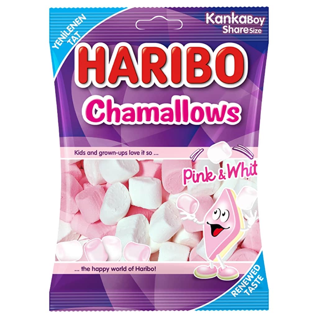 Haribo Chamallows Flavored Marshmallow 70 gr - 1