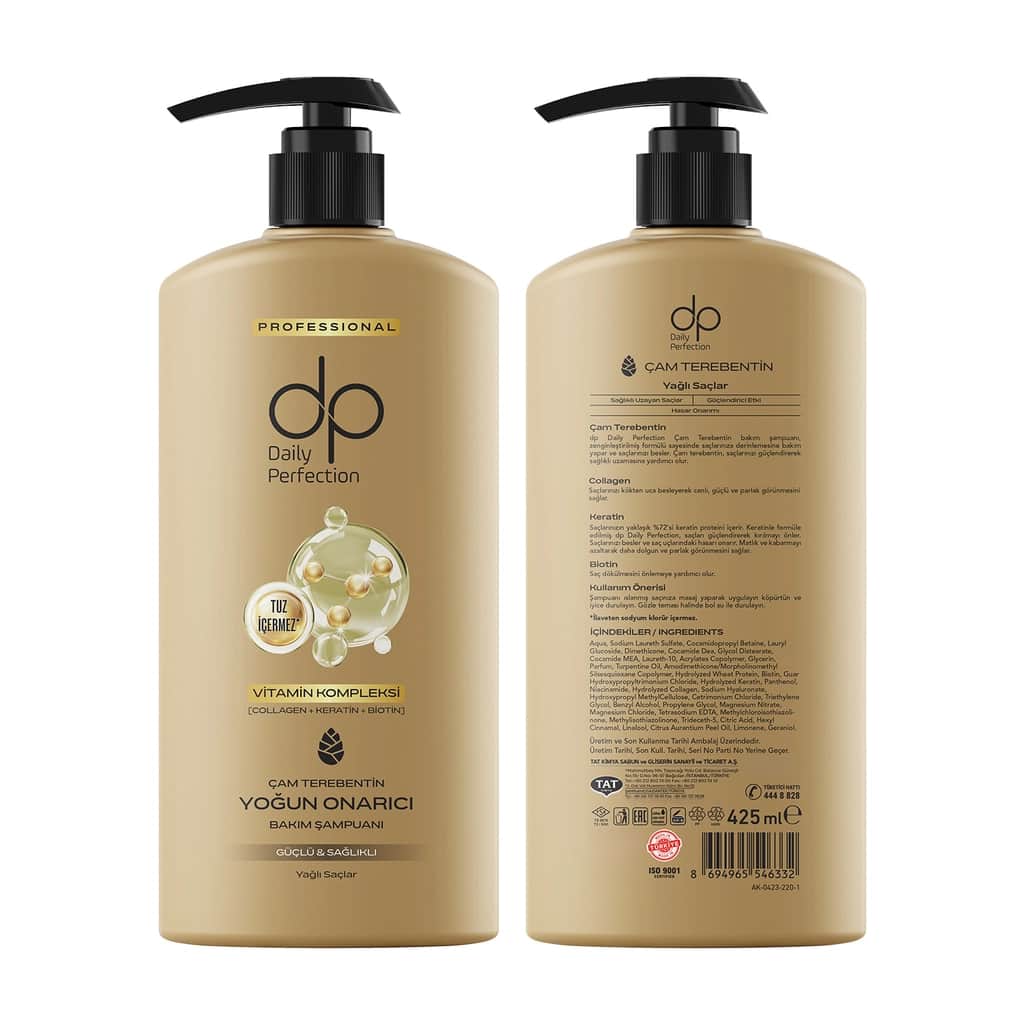 Dp Daily Perfection Salt-Free Pine Turpentine Shampoo 425ml - 2