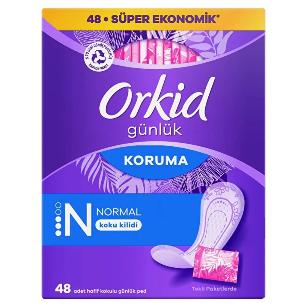 Orkid Daily Protection Daily Pads X48 single Packs - 1